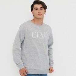 Sweatshirt gris CIAO...