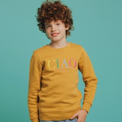 Sweatshirt ocre CIAO kids...