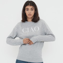 Sweatshirt gris CIAO...