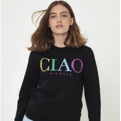 Sweatshirt negra CIAO...