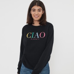 Sweatshirt negra CIAO...